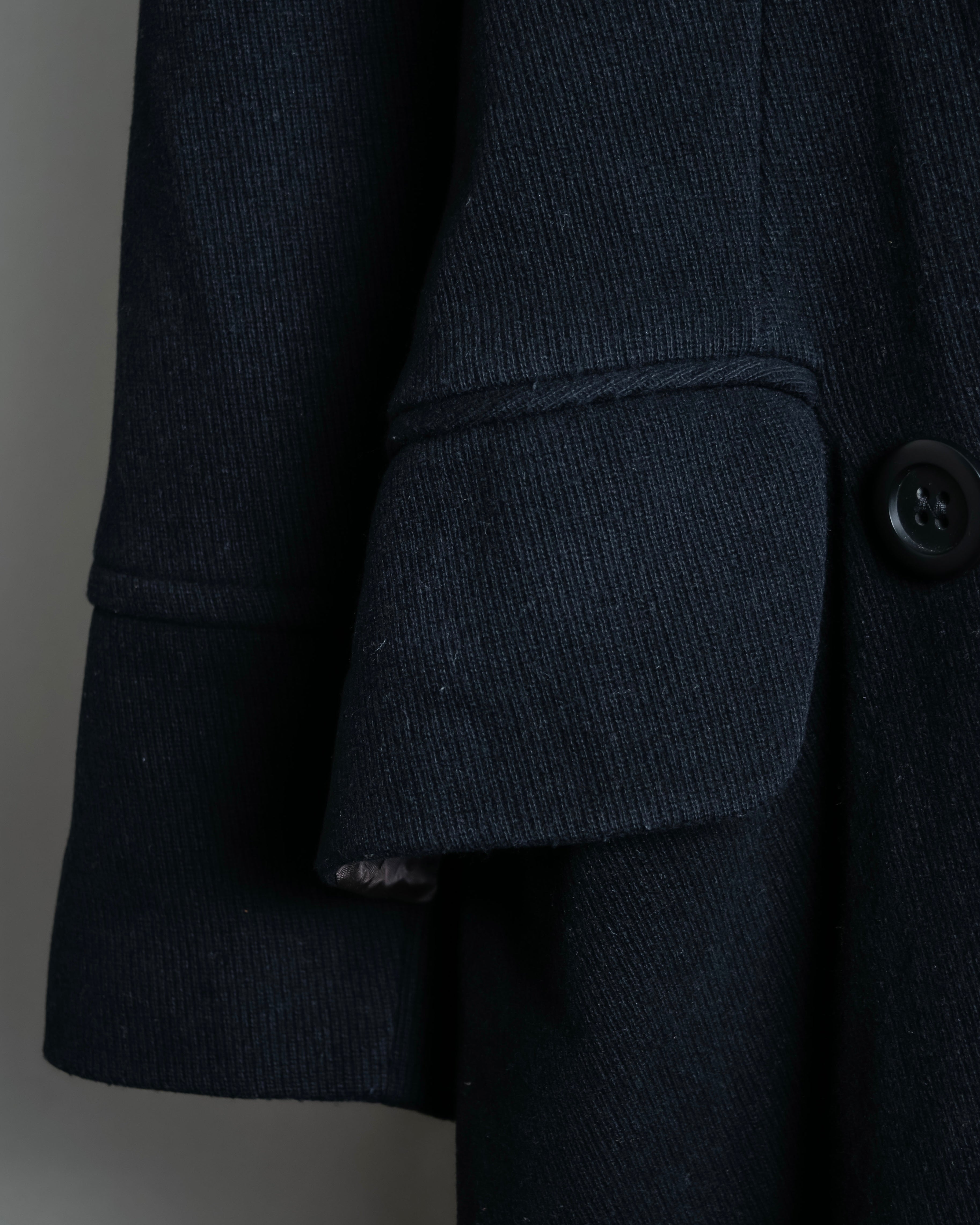 "DOLCE &amp; GABBANA" Maxi length double breasted chesterfield coat