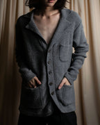 "OUR LEGACY" Patch pocket design lambswool knit jacket