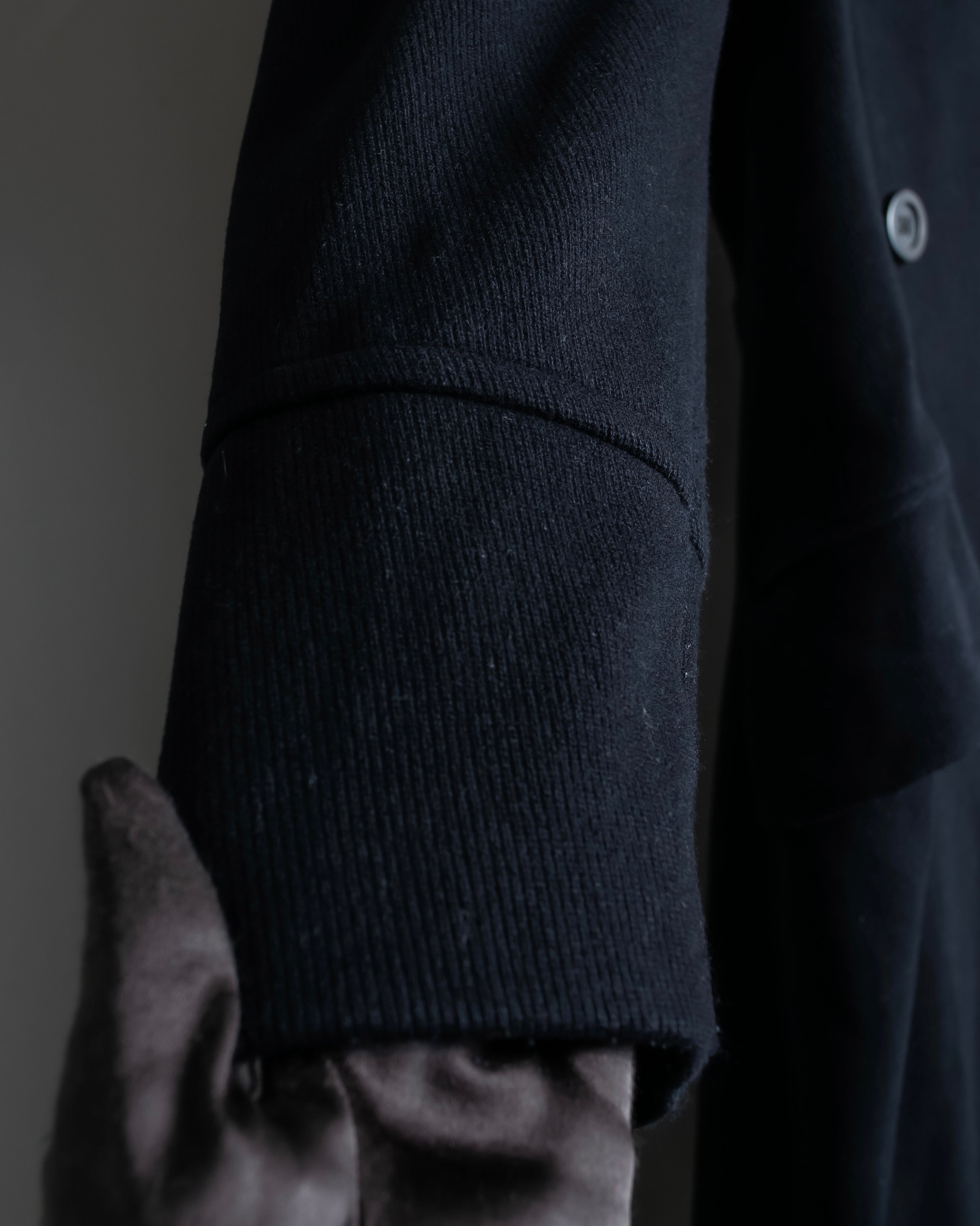 "DOLCE &amp; GABBANA" Maxi length double breasted chesterfield coat