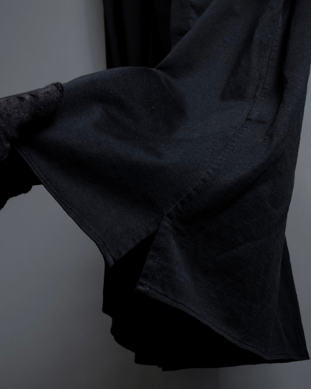 "FENDI" Pick stitch design fly front shirt