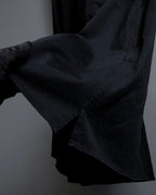 "FENDI" Pick stitch design fly front shirt