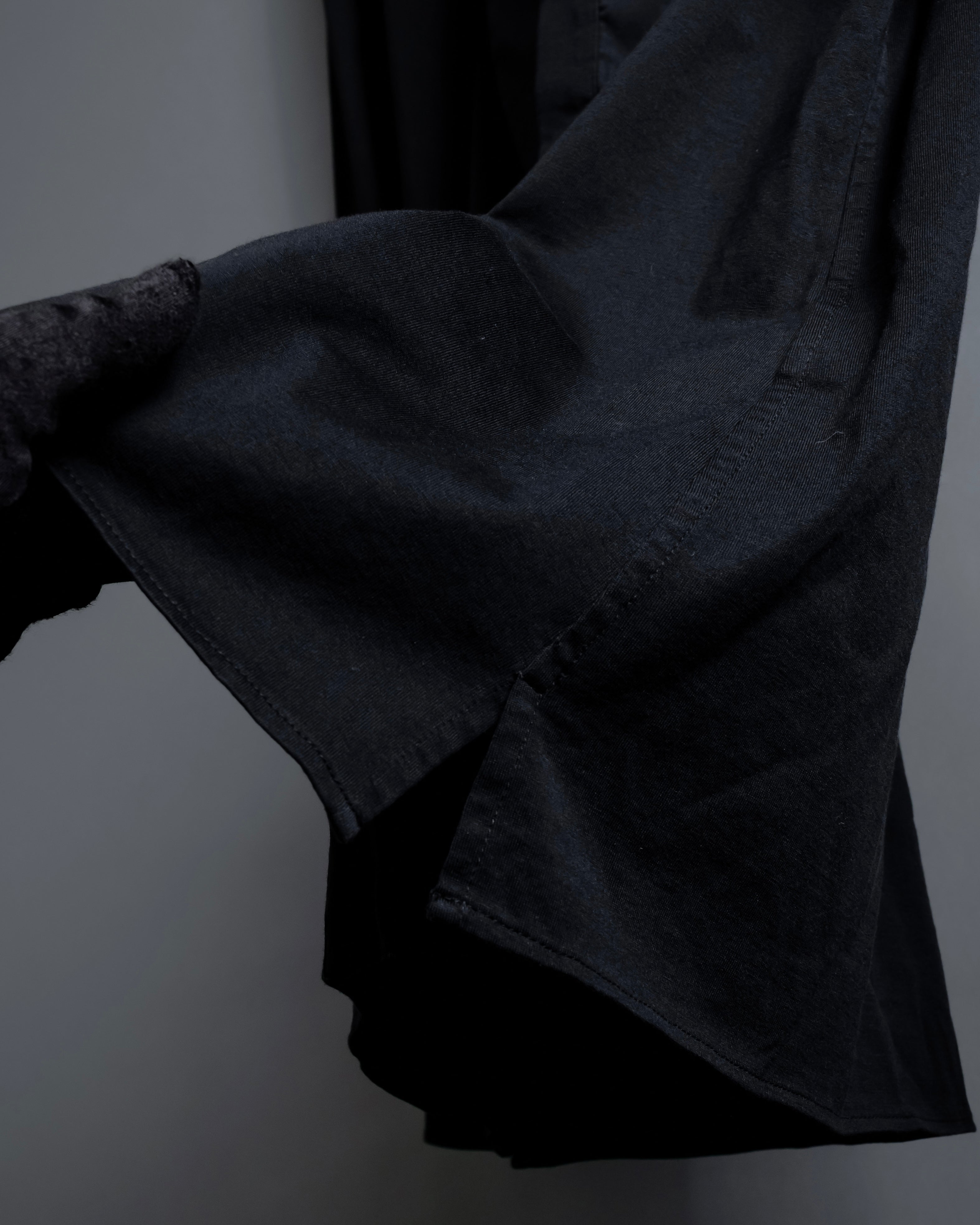 "FENDI" Pick stitch design fly front shirt