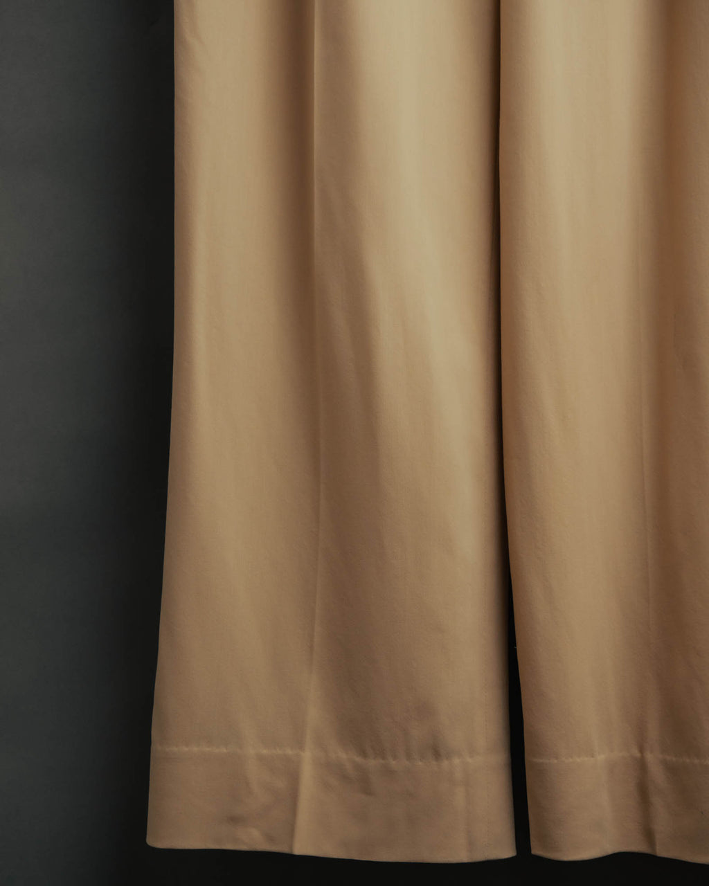 –SPECIAL– “HERMÈS” 90’s silk-lined wool wide trousers