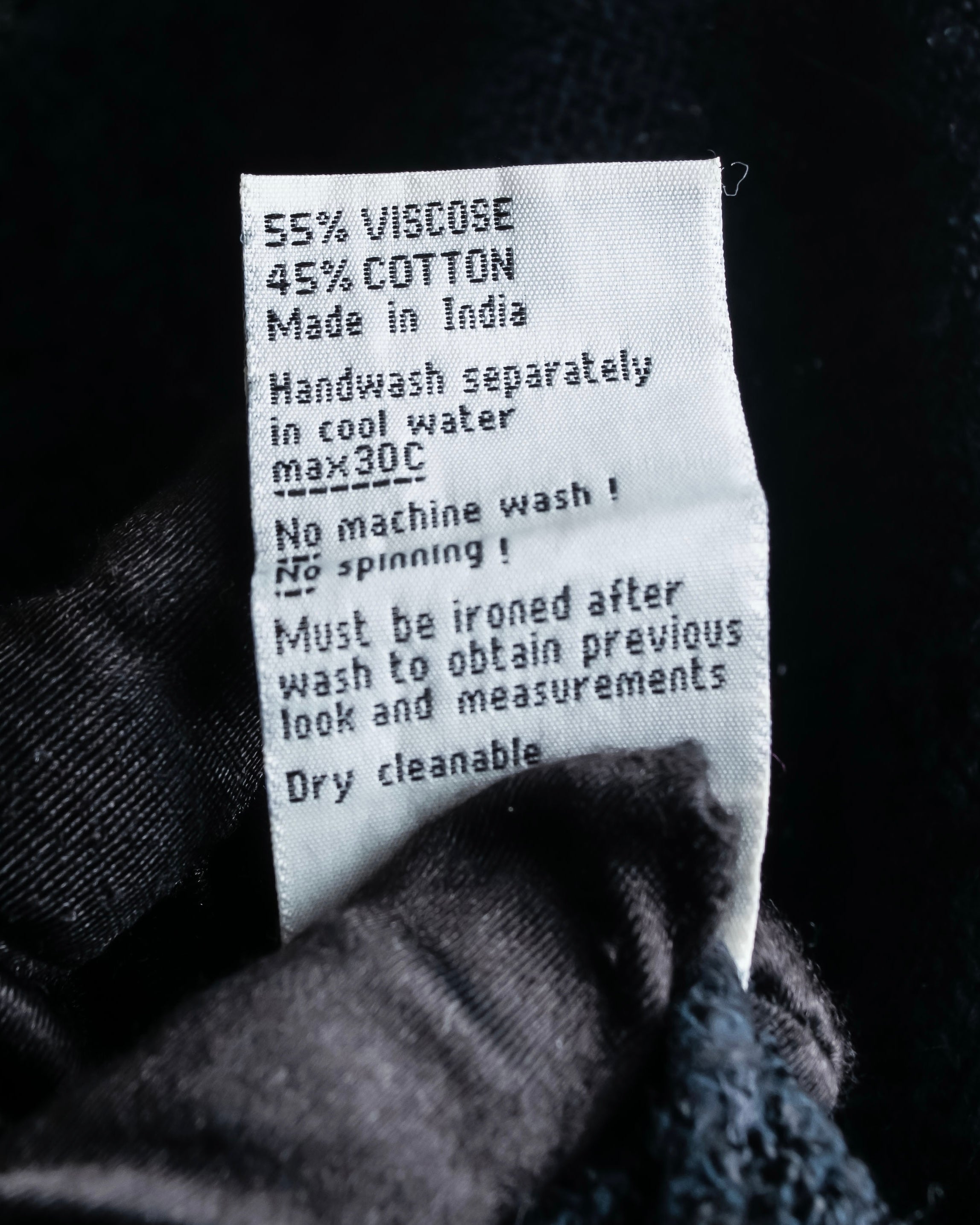 Vintage velour-trimmed box silhouette knit