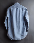 "THOM BROWNE" Hidden tricolor design cotton shirt