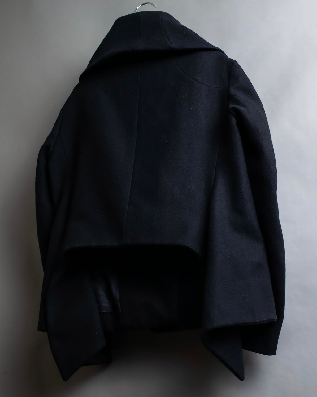 "HELMUT LANG" Short length wool riders jacket