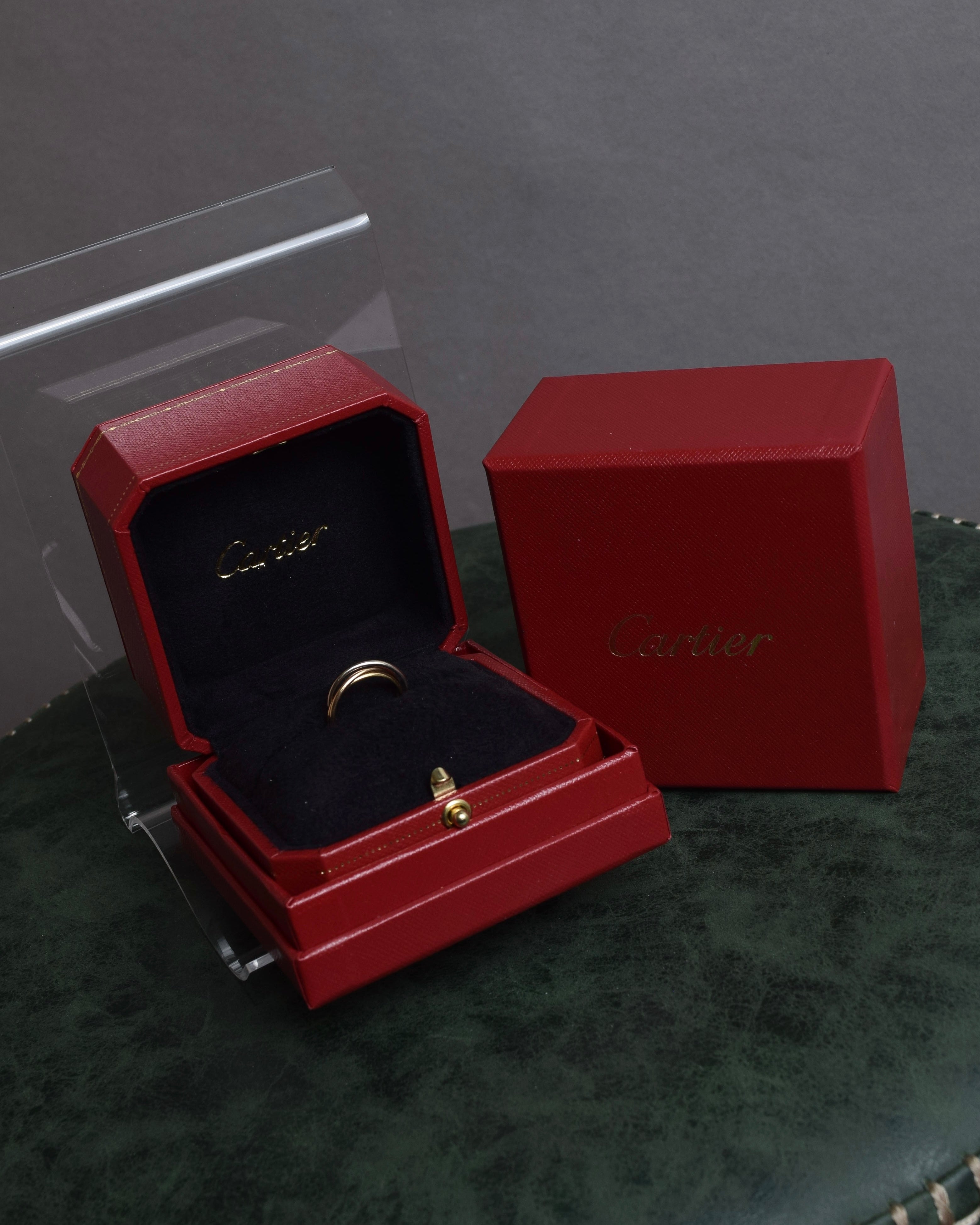 "Cartier" Eternal masterpiece gold Trinity ring