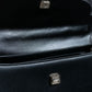 "BURBERRYS" Logo engraved tubular handbag