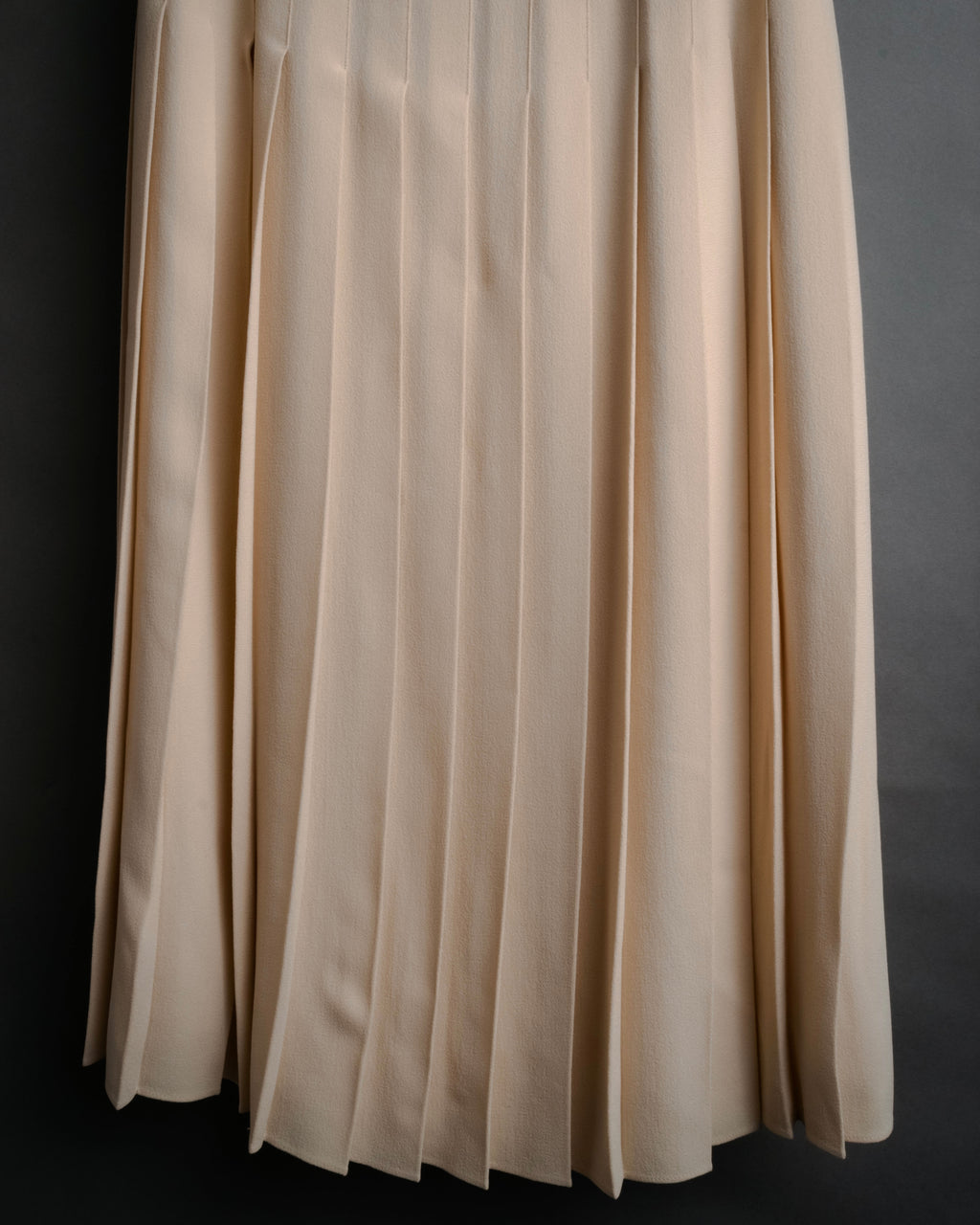 “CELINE” 2019-2023 Minimal pleated skirt