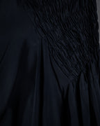 "COMME des GARÇONS" 90SS triacetate smocked asymmetric skirt