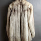 "WINDSOR" Fox fur 5 hooks gradient color jacket