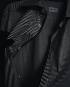 "Ermenegildo Zegna" 2010’s mother-of-pearl button london stripe shirt
