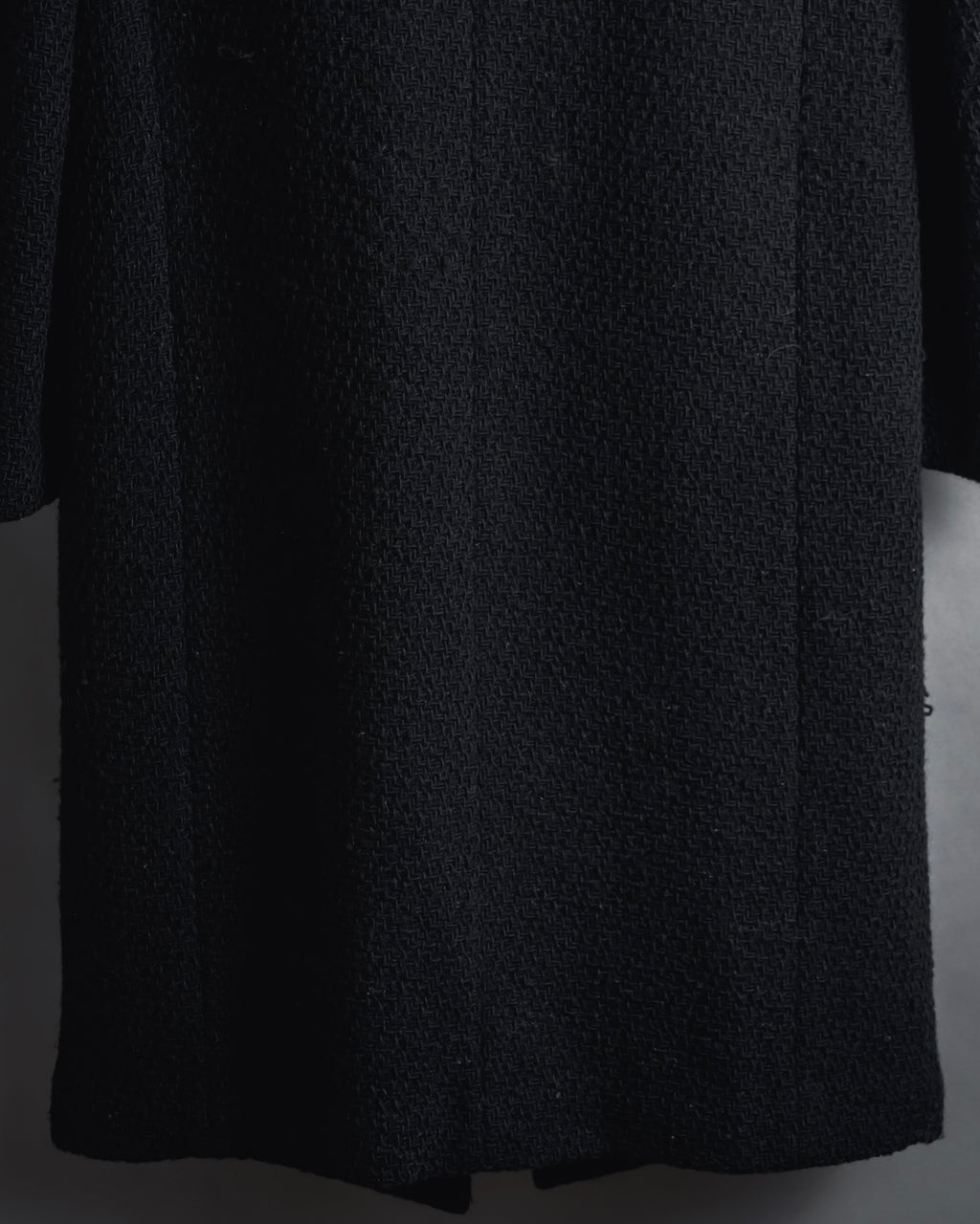 “JUNYA WATANABE” 97AW Textured wool single-breasted coat