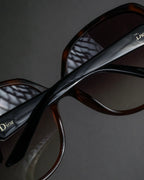 "Dior" Oversized tortoiseshell square sunglasses