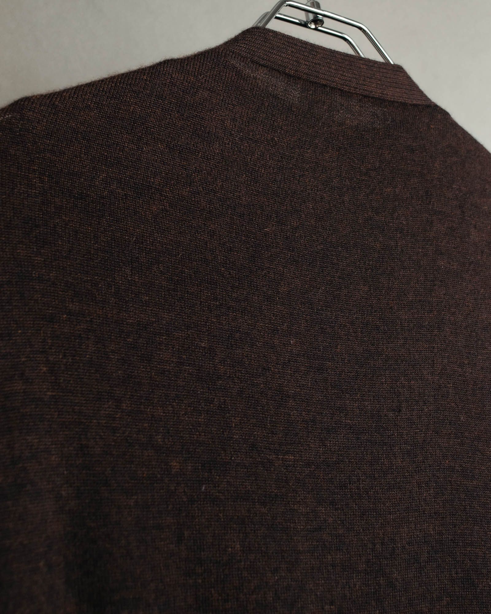 -SPECIAL- “HERMES” 00’s Cashmere cardigan and sleeveless knit twin set