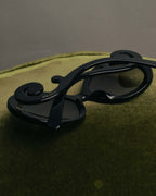 "PRADA" 10's Sculptural baroque sunglasses