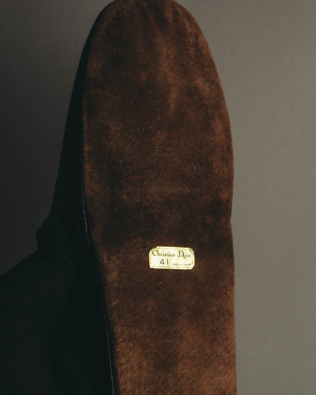 “Christian Dior” 80’s-90’s Leather bit mule slippers