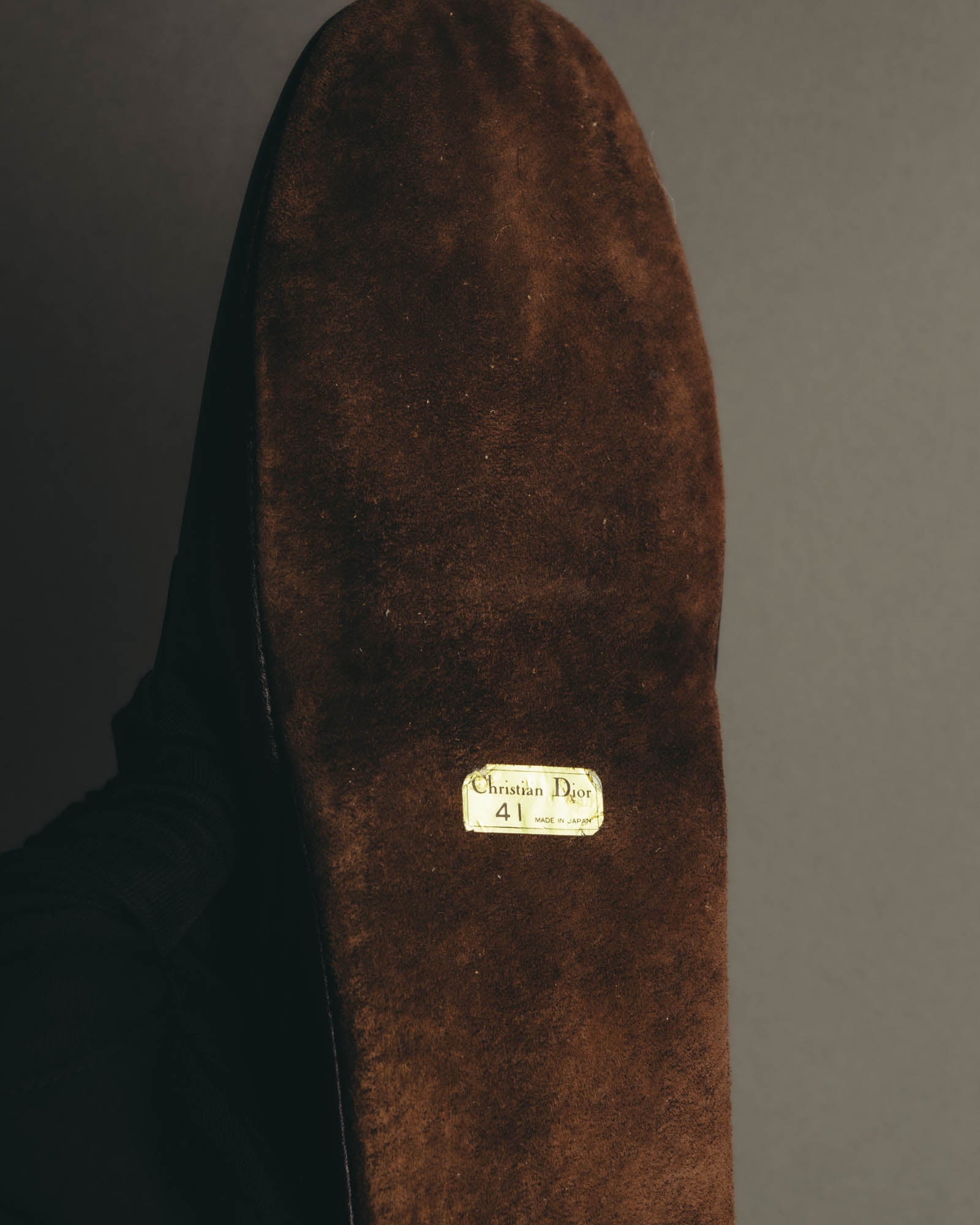 “Christian Dior” 80’s-90’s Leather bit mule slippers