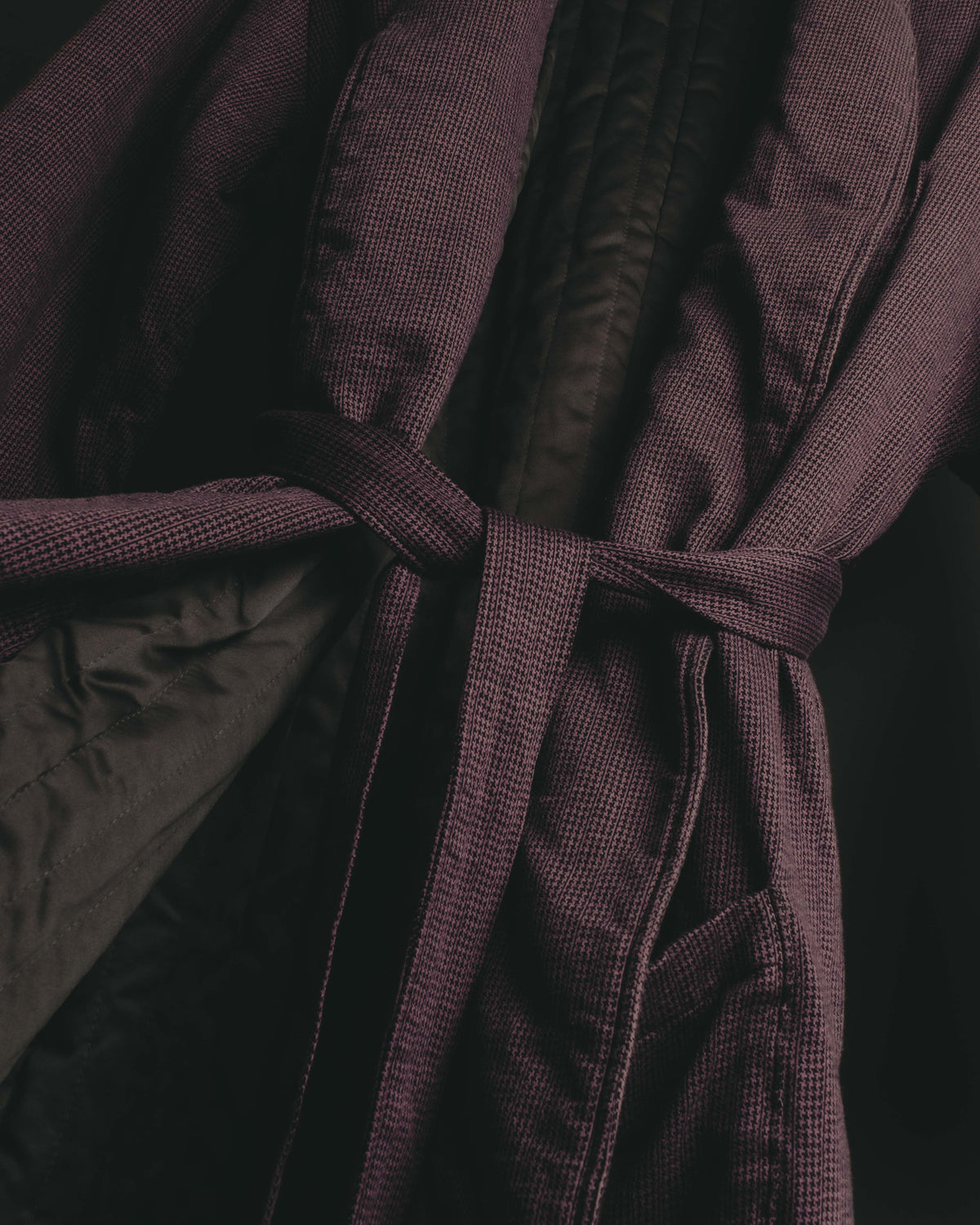 "Yves Saint Laurent" 90's-00's Quilted dressing gown
