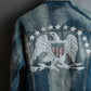 "Ralph Lauren" Eagle & star embroidered design denim jacket