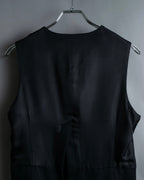 “Y‘s” Tail coat detailed vest