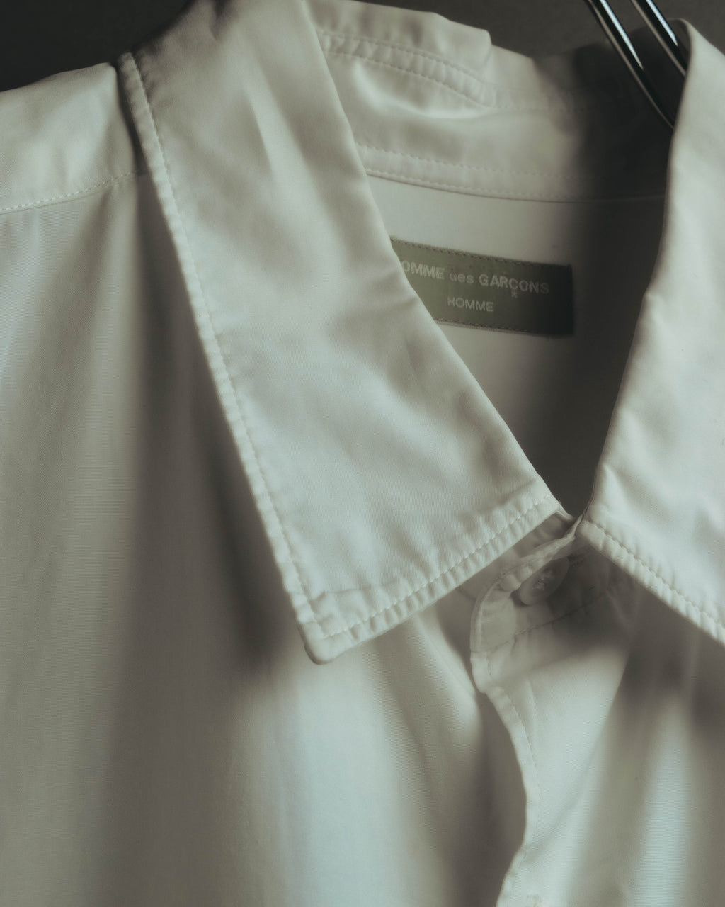 "COMME des GARÇONS HOMME" 90's-00's Patchwork long-sleeve shirt