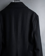 -SPECIAL- "CELINE" 1997-04's Michael Kors period minimal detail long chester coat