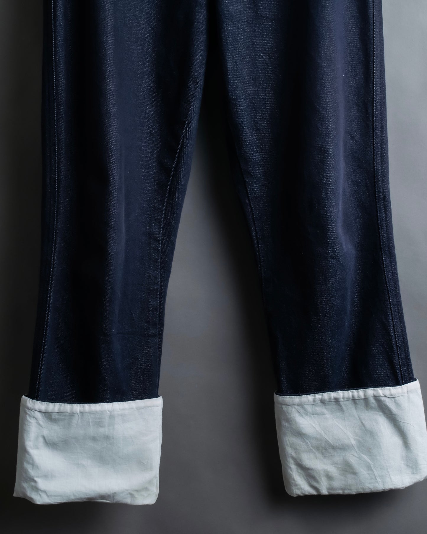 "LOEWE" Wide tapered fisherman denim pants