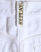 REPLAY/ 901 Regular Silhouette Vintage White Denim