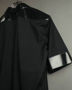 "Jil Sander" 2015-16 coated panel short sleeve shirt