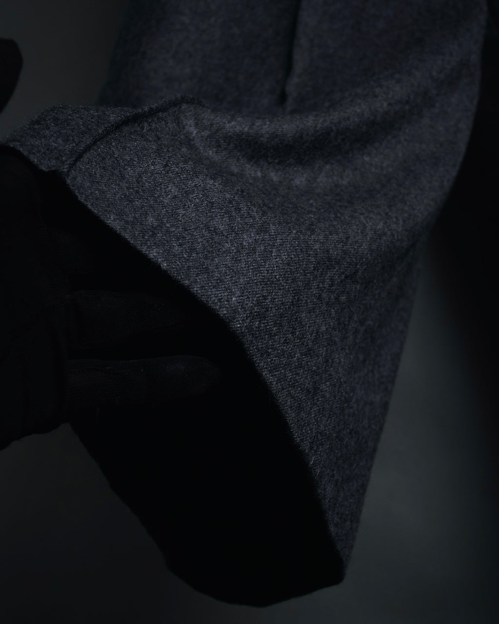 "JIL SANDER" 2018 Debut-era cropped wide wool trousers