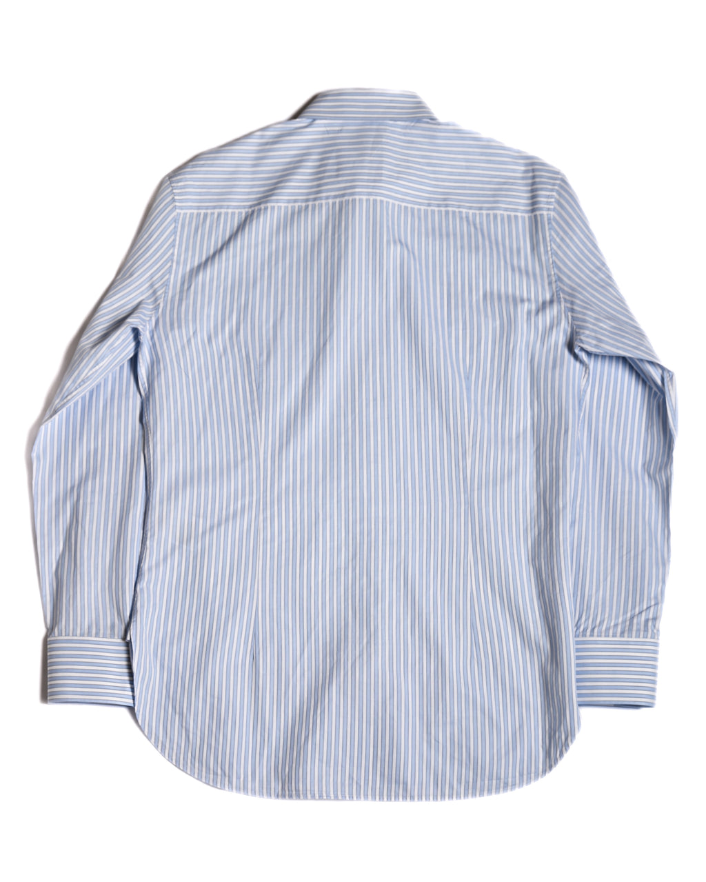 BOTTEGA VENETA/  Cotton Stripe Dress Shirt Blue