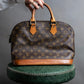 "LOUIS VUITTON" Alma series monogram pattern one handle bag