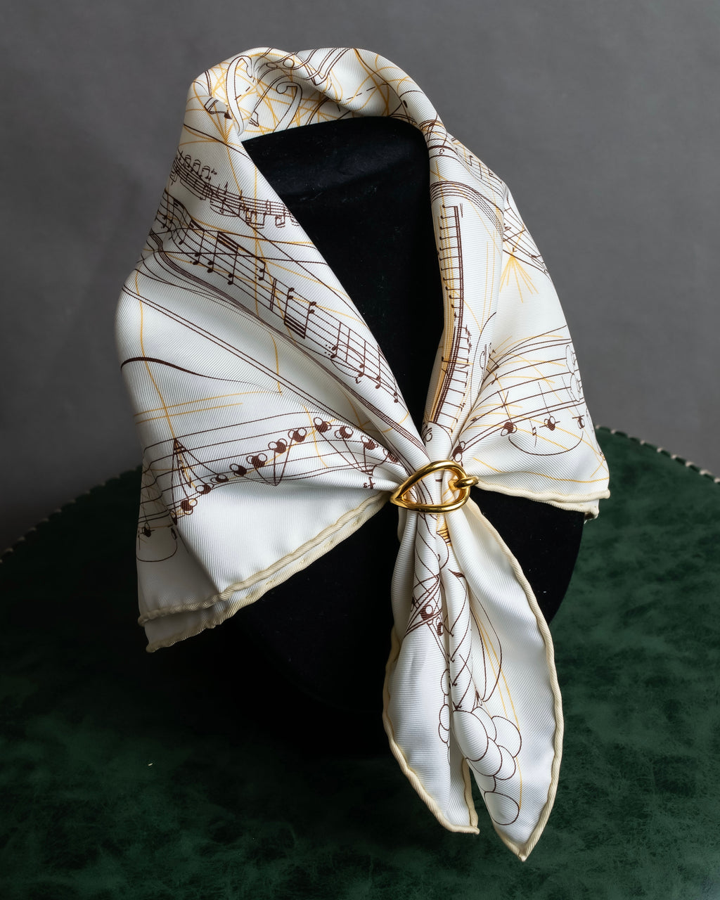 "HERMES" La Musique des Sphères petit carre scarf
