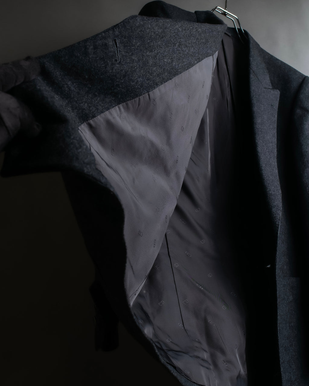 "Christian Dior" Peak dorapelle double-breasted blazer