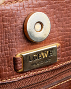 "LOEWE" Vintage texture tote bag