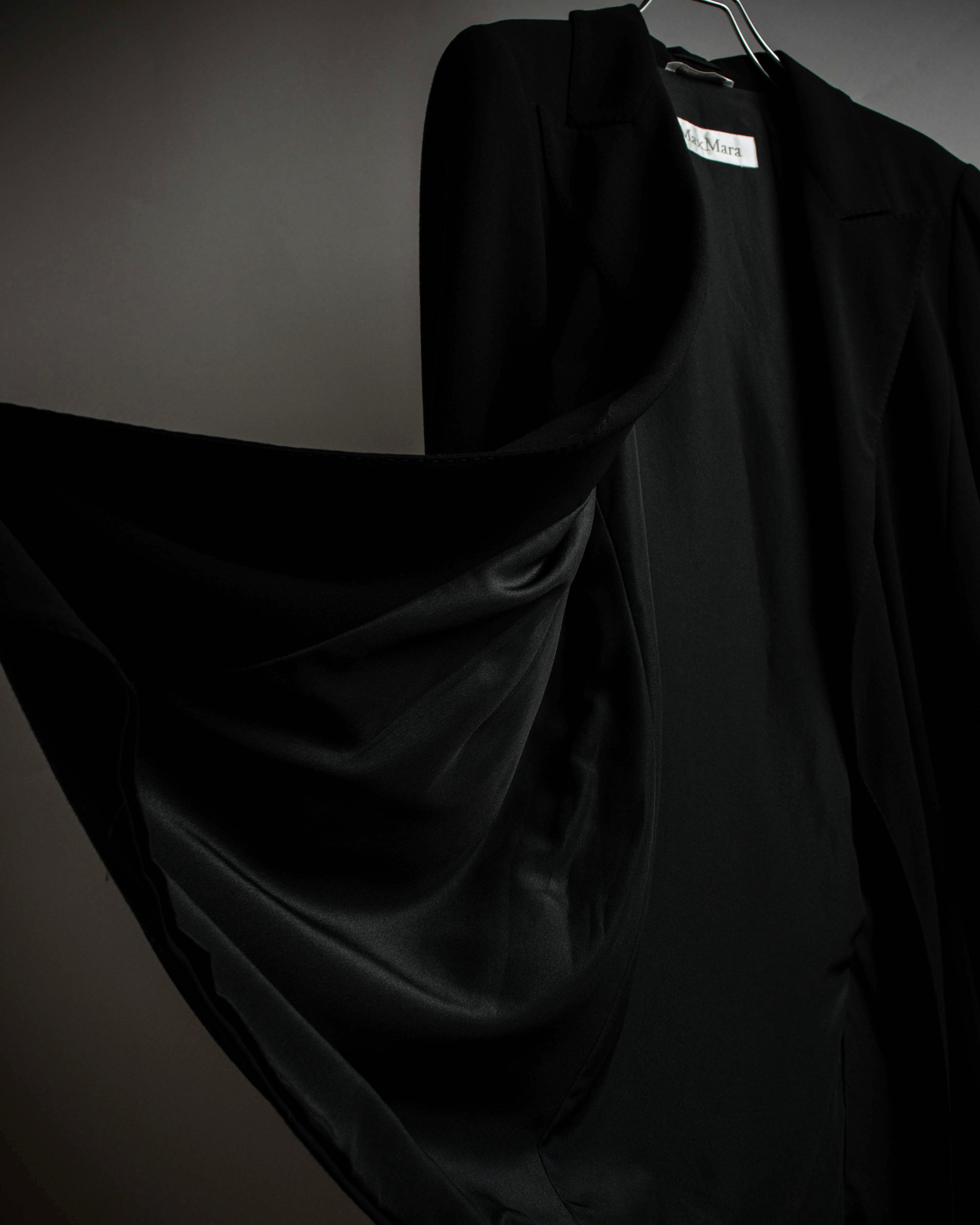 "Max Mara" Draping detail wrap skirt set up