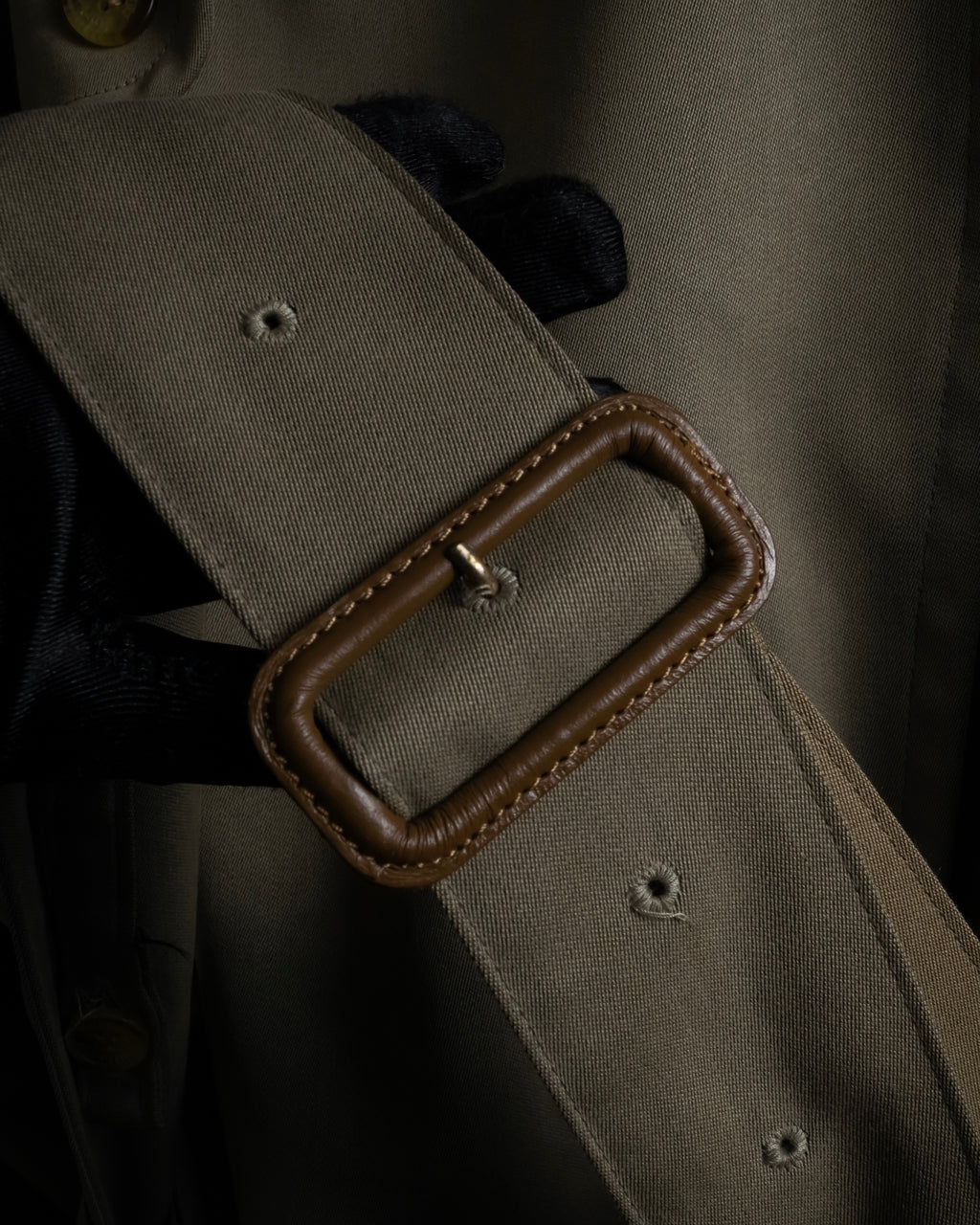 -SPECIAL- "Burberrys" 90's Collar switching two-tone trench coat