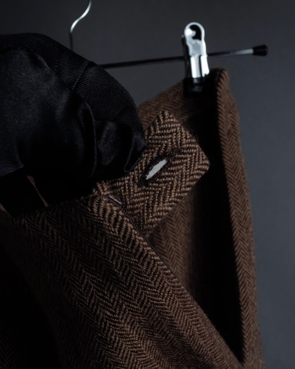 "FENDI" Velvet switching design herringbone set up