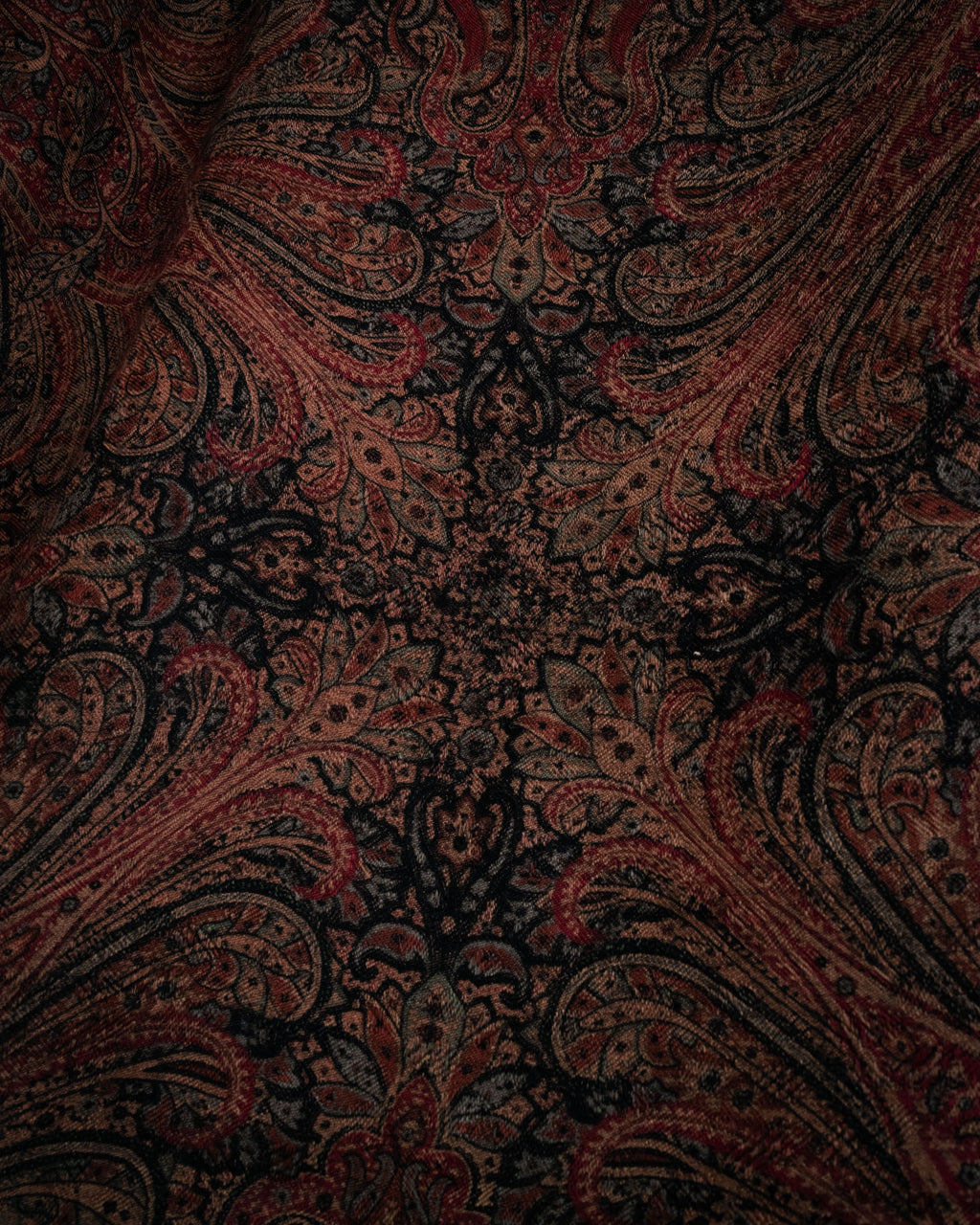 “Yves Saint Laurent” 1985-1995 Paisley framed scarf