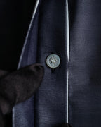 "CELINE" Combination color dress shirt