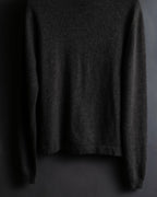 "HERMES" Margiela period cashmere high neck knit pullover