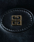 "GIVENCHY SACS" Logo parts design leather combination shoulder bag