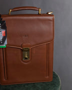 "BALENCIAGA" Water repellent flap square leather bag