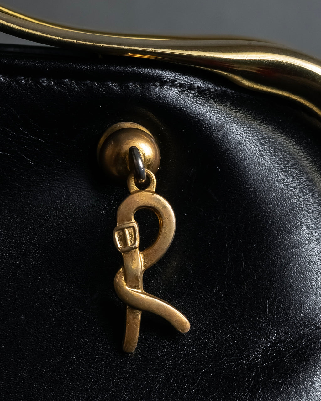 "Roberta Di Camerino" Logo motif charm design modern doctor bag