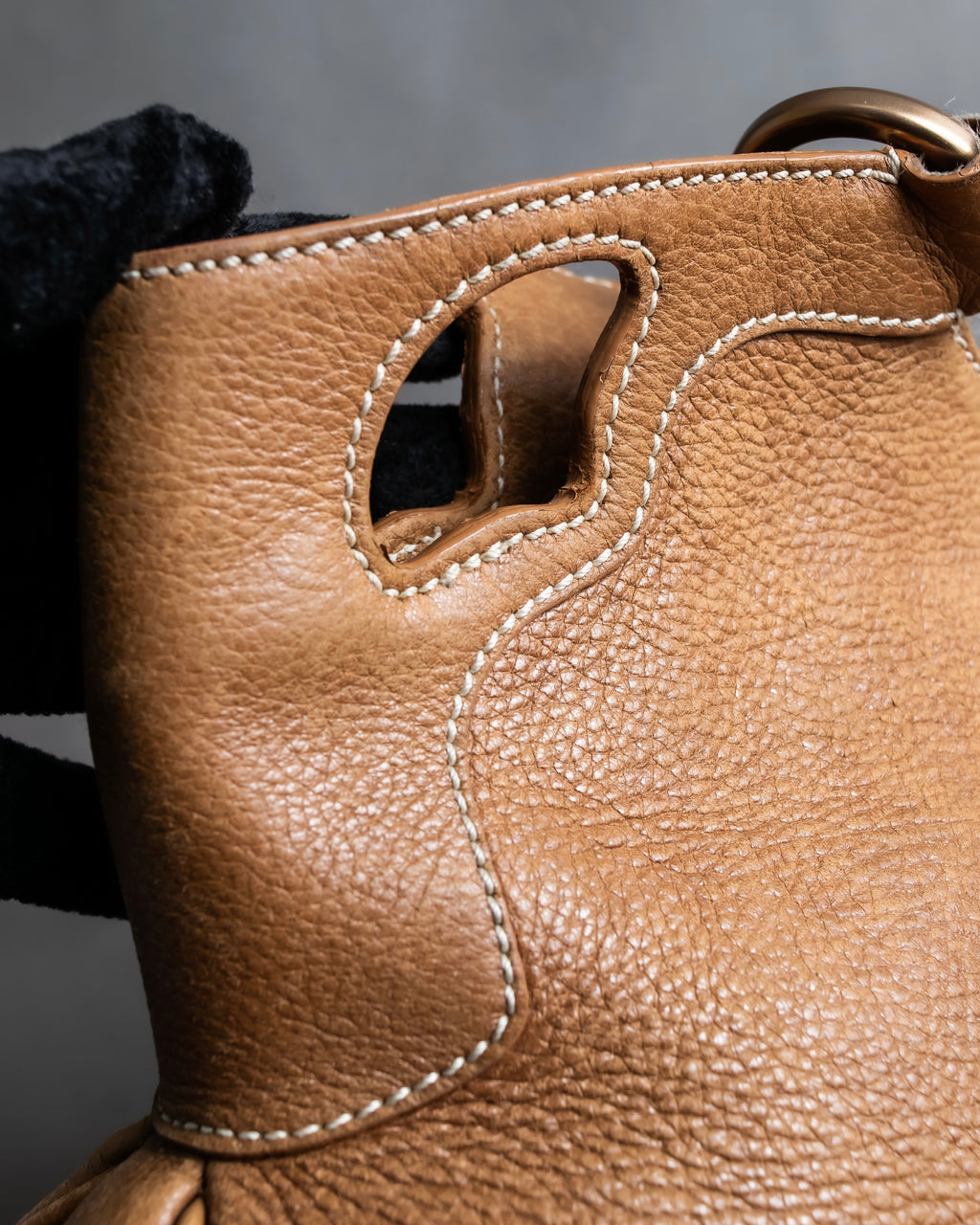 "Cartier"  Marcello de Cartier leather boston bag