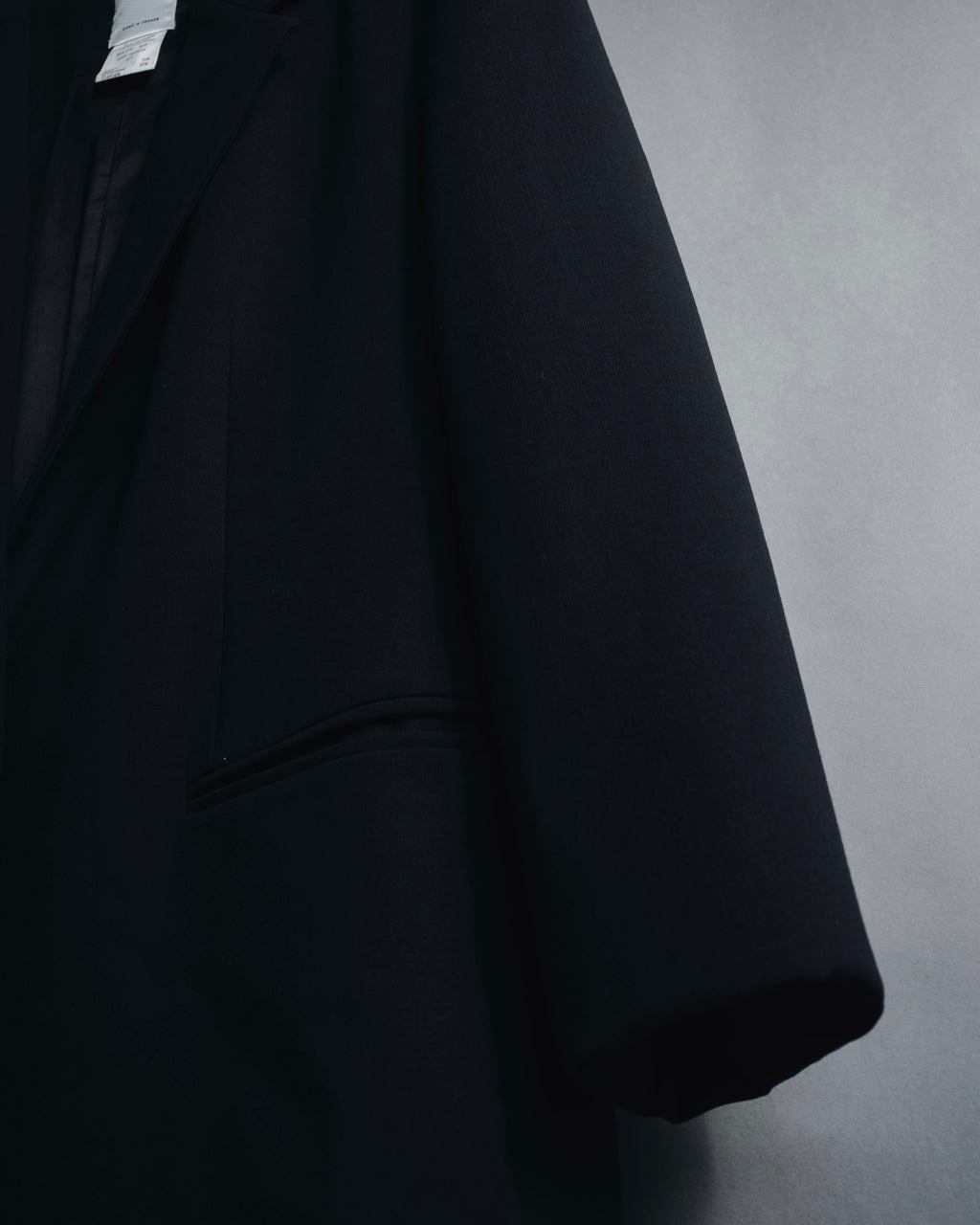 "CELINE" 90’s-00’s Stretch wool single-button blazer