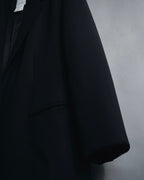 "CELINE" 90’s-00’s Stretch wool single-button blazer