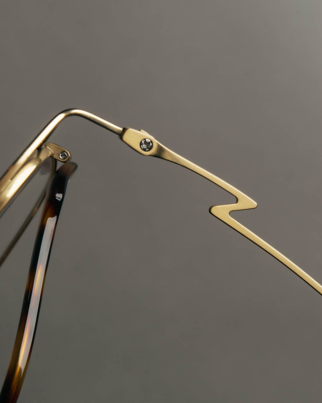 “Yohji Yamamoto” 2019-2021 Y motif browline optical glasse