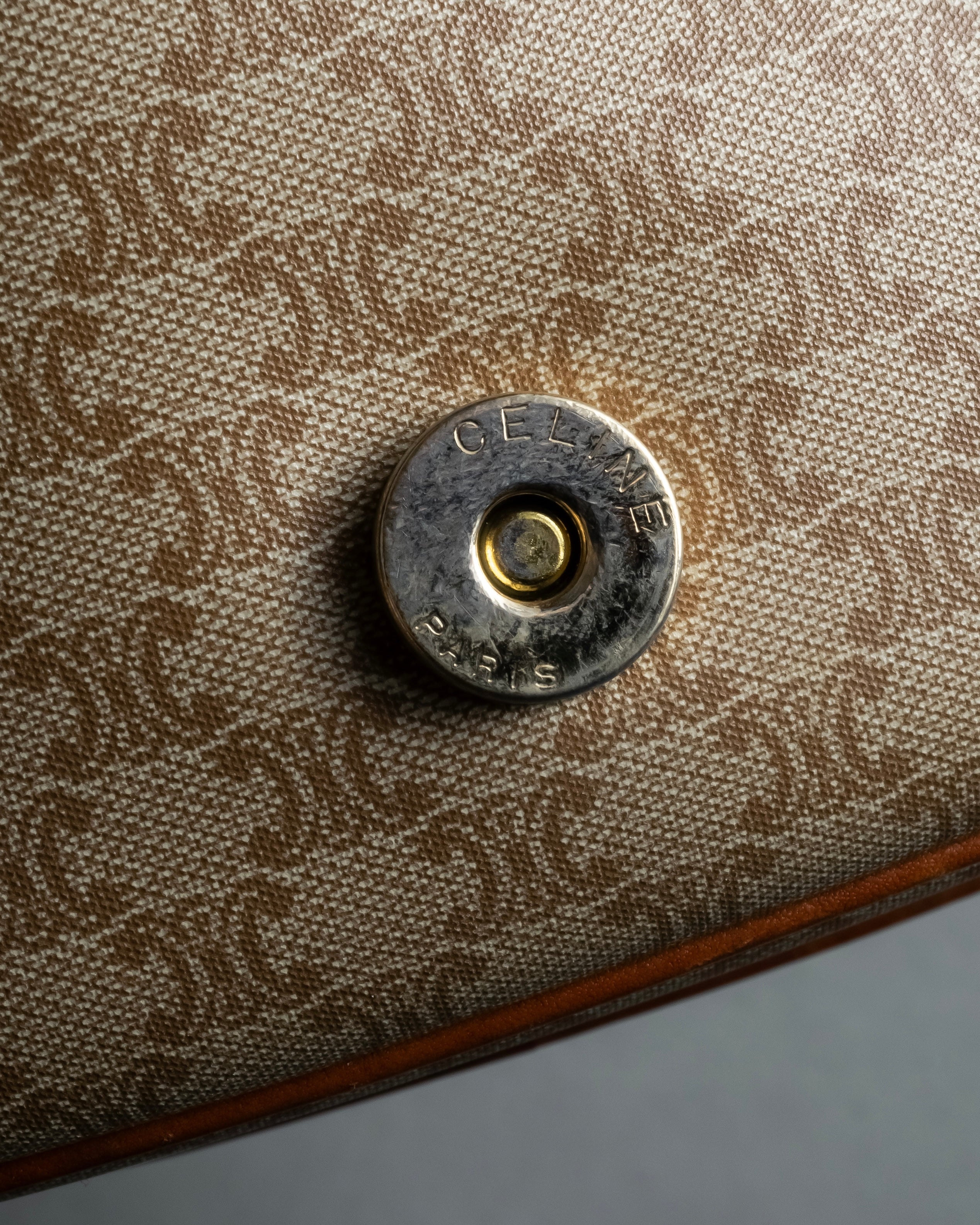 "CELINE Macadam pattern combination shoulder bag